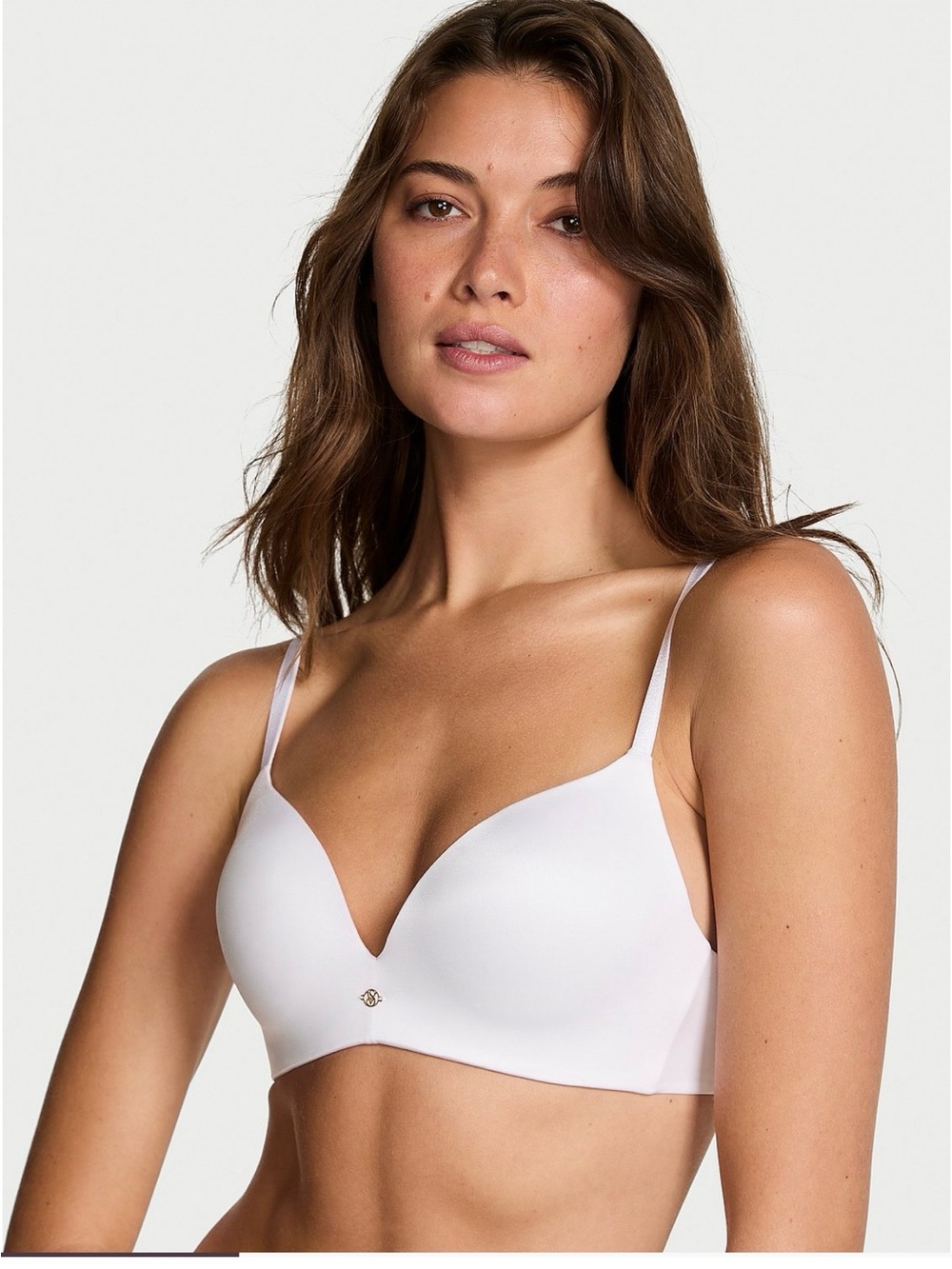 🤍 Victoria’s Secret So Obsessed Wireless Push-Up Bra 32AA VS White NWT 🤍💛
